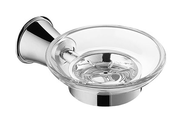 Omnires Art LIne Seifenschale Wand chrom-transparent AL53420CR