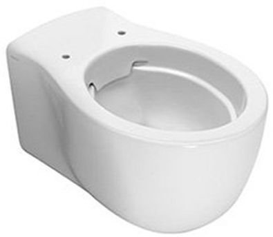 Hatria Le Fiabe WC-Becken hängend Spülrandlos weiß Y1CD01