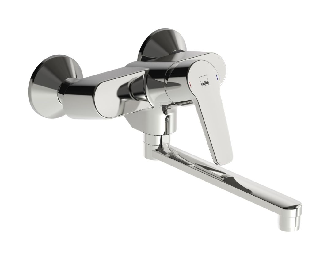 Oras Saga Küchenarmatur Wandmontage chrom 3937Y