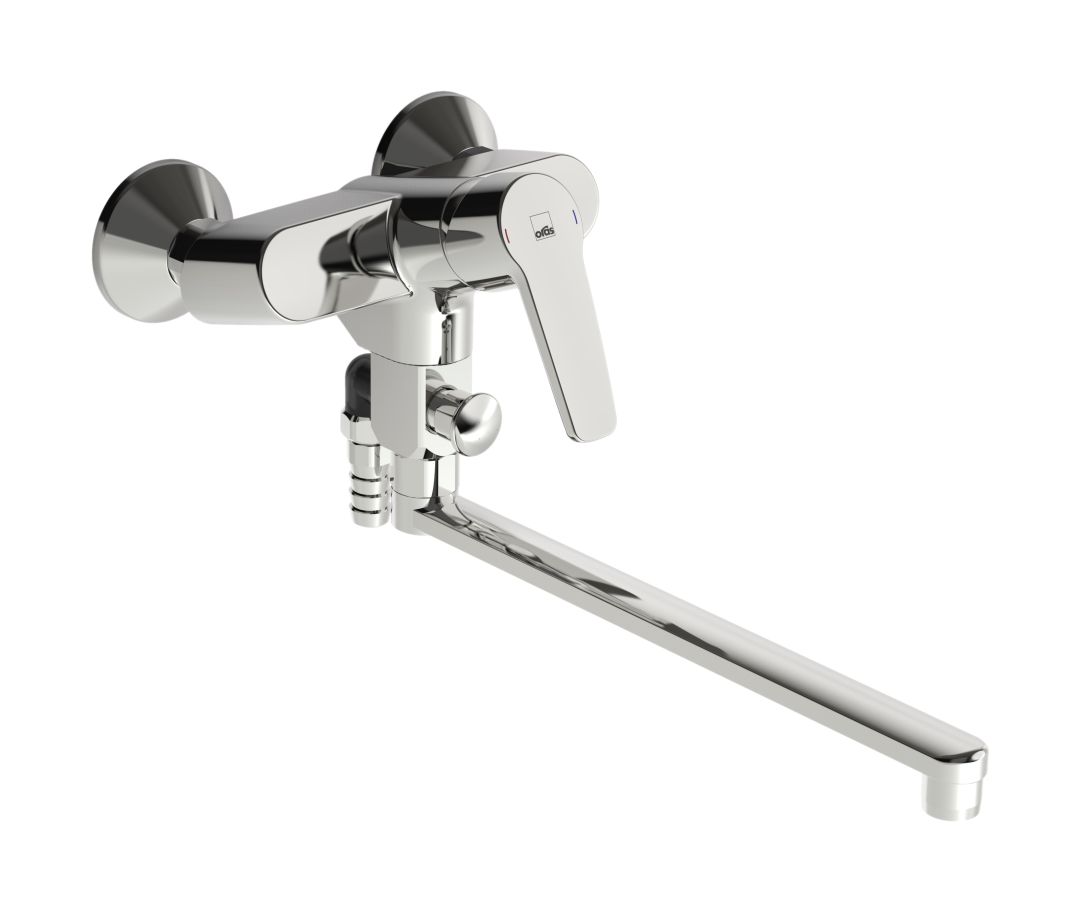 Oras Saga Badewannen- und Duscharmatur Wandmontage chrom 3945Y