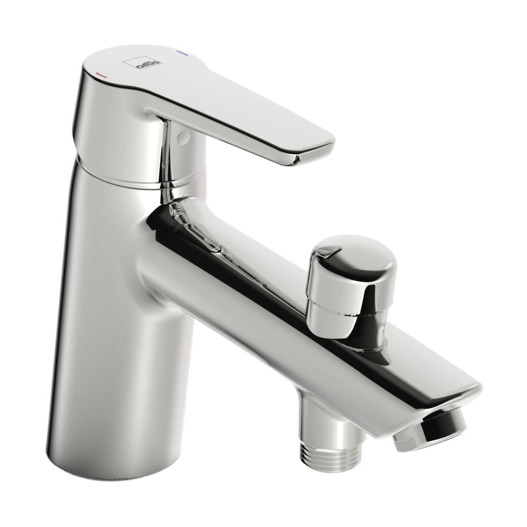 Oras Saga Badewannen- und Duscharmatur awannenmontiert chrom 3946F