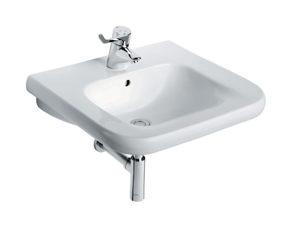Ideal Standard Contour 21 waschbecken 60x54.5 cm rechteckig klassisch für Behinderte weiß S216801