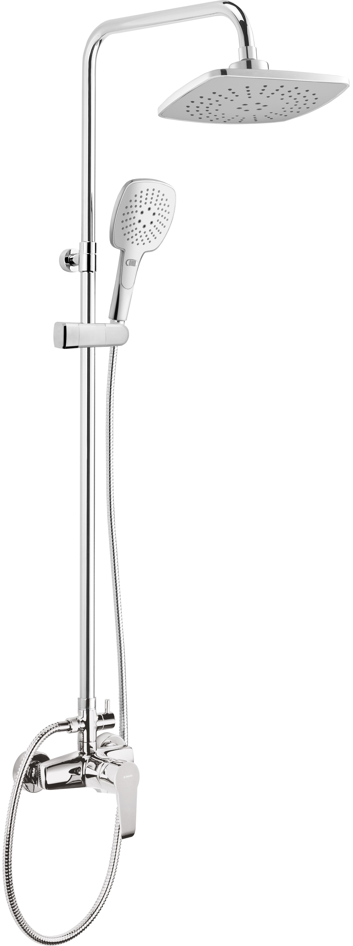 Deante Corio Duschset Wandmontage chrom NAC_01EM