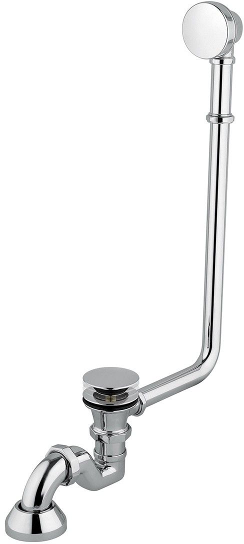 Besco Siphon mit Überlauf chrom SW-PRZ-CHR/S20I