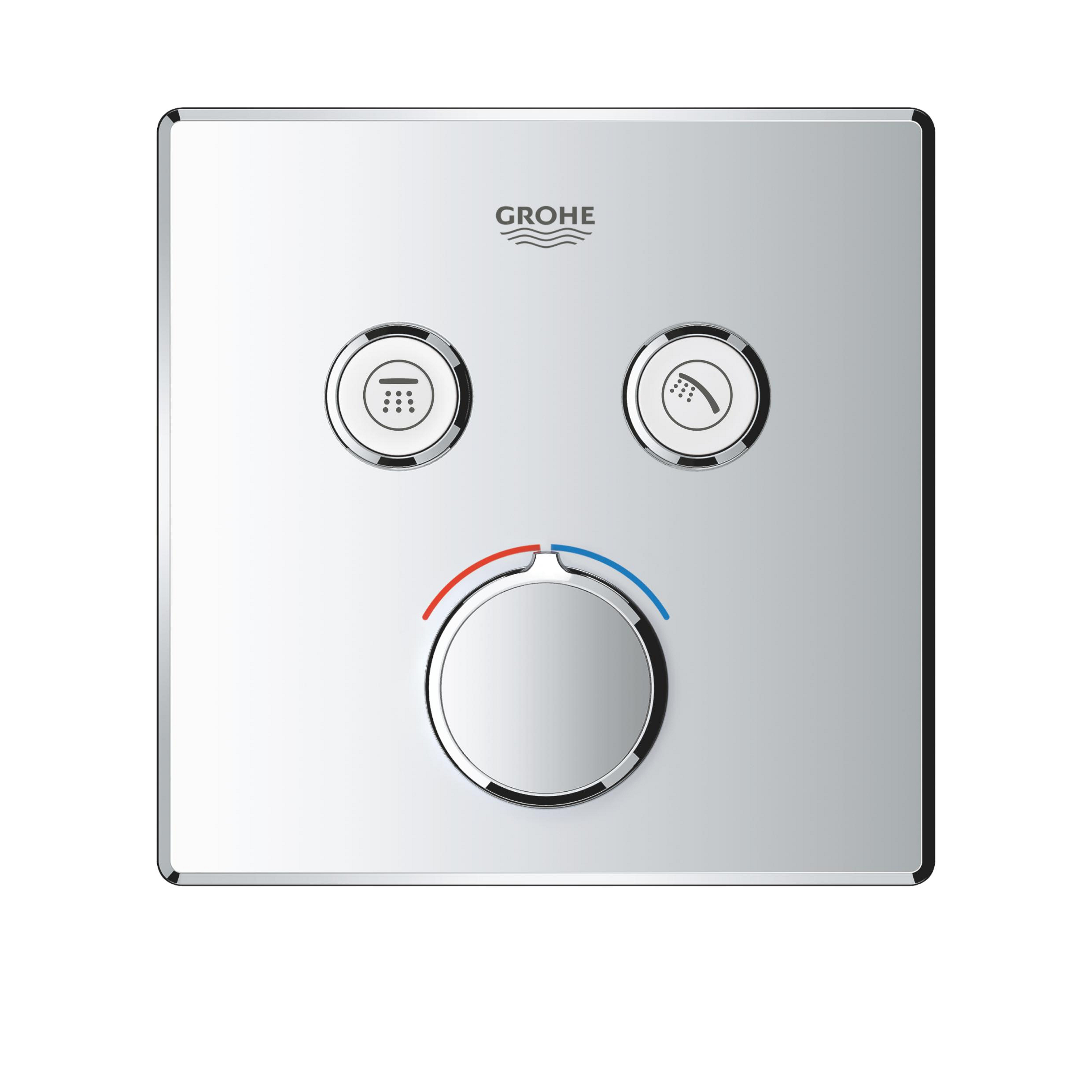 Grohe SmartControl Badewannen- und Duscharmatur Unterputz chrom 29148000
