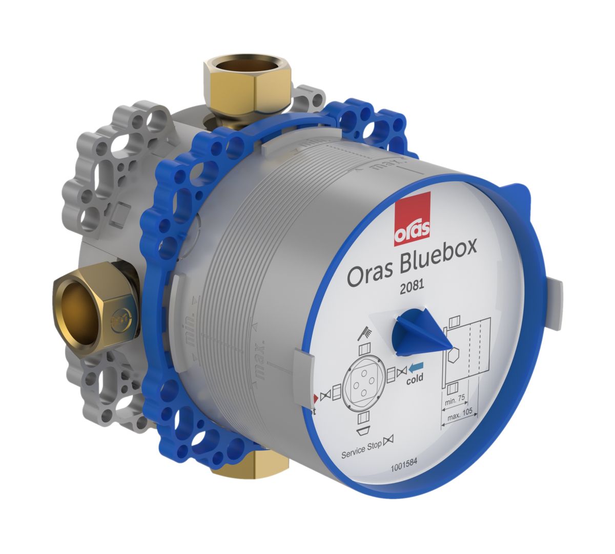 Oras Bluebox Verdecktes Wasserhahnelement 2081