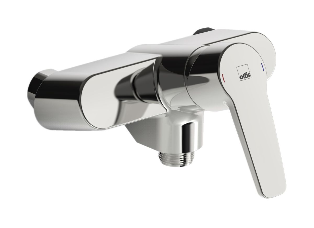 Oras Saga Duschbatterie Wandmontage chrom 3970