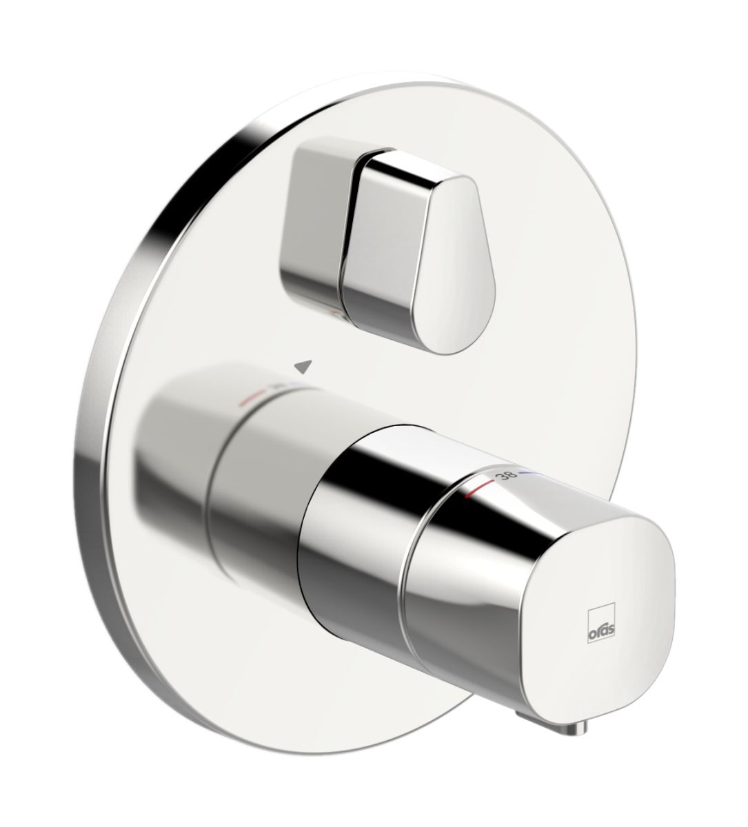 Oras Bluebox Badewannen- und Duscharmatur Unterputz mit Thermostat chrom 2088