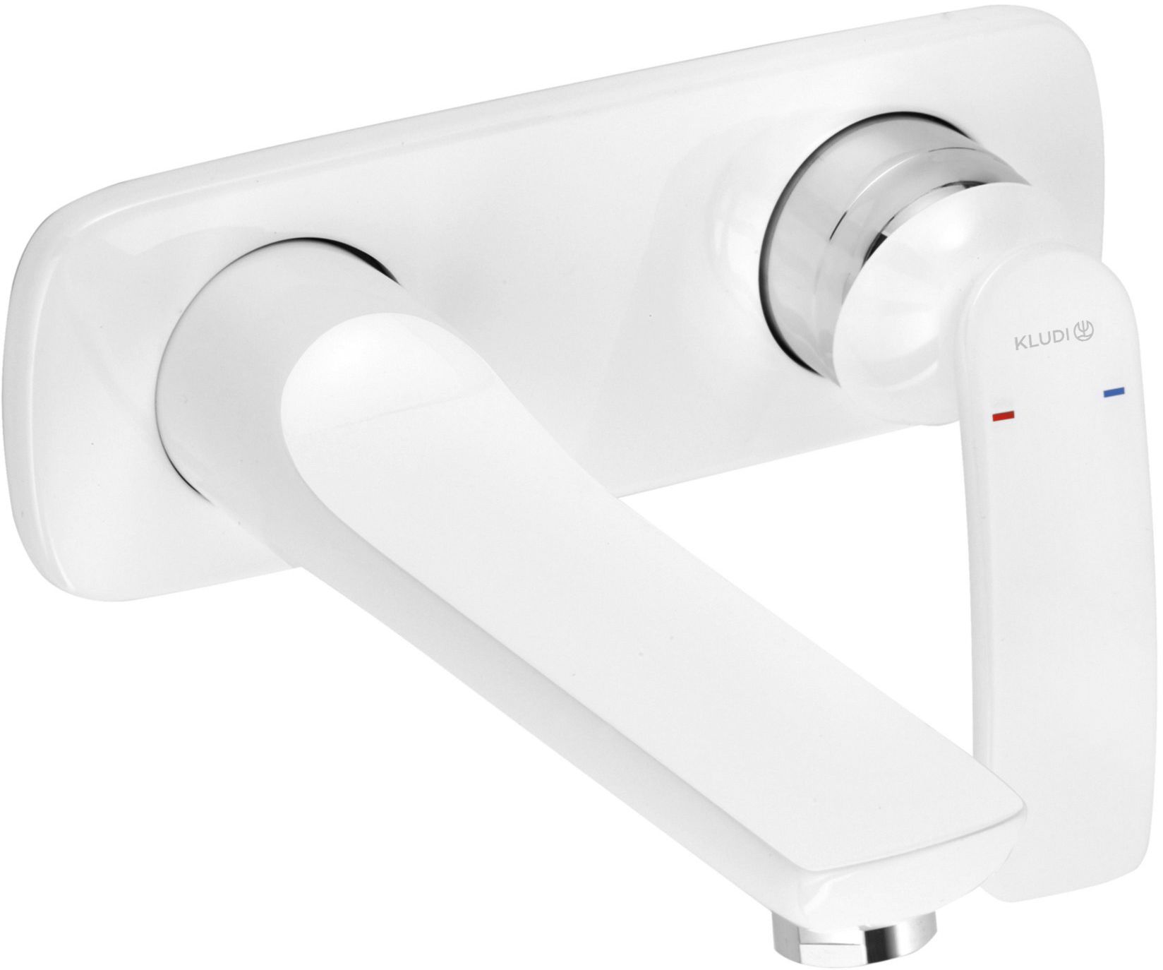 Kludi Balance Waschtischarmatur Unterputz weiß 522469175