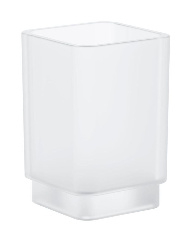 Grohe Selection Cube Zahnputzbecher weiß 40783000
