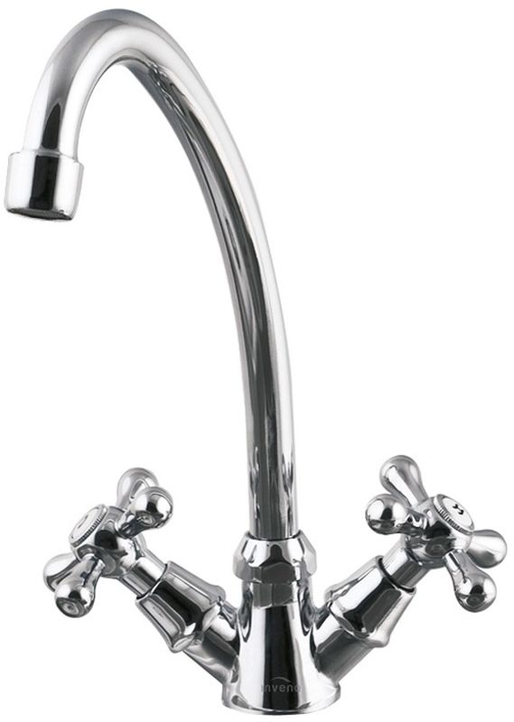 Invena Roma waschbeckenhahn stehend chrom BU-21-00S