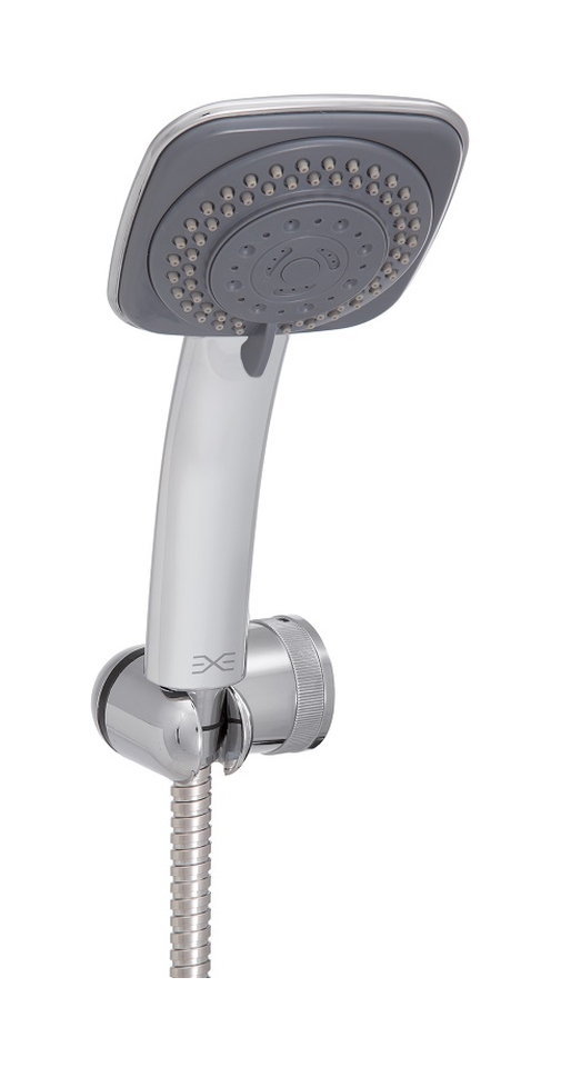 Invena Alize Exe Duschset Wandmontage chrom-graphit AU-81-M01