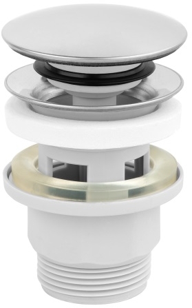 Invena Waschbeckenstöpsel chrom SC-B1-029