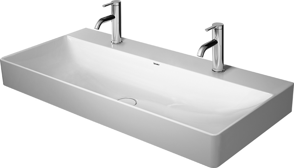 Duravit DuraSquare Waschbecken 100x47 cm rechteckig Klassisch-Möbel weiß 2353100072