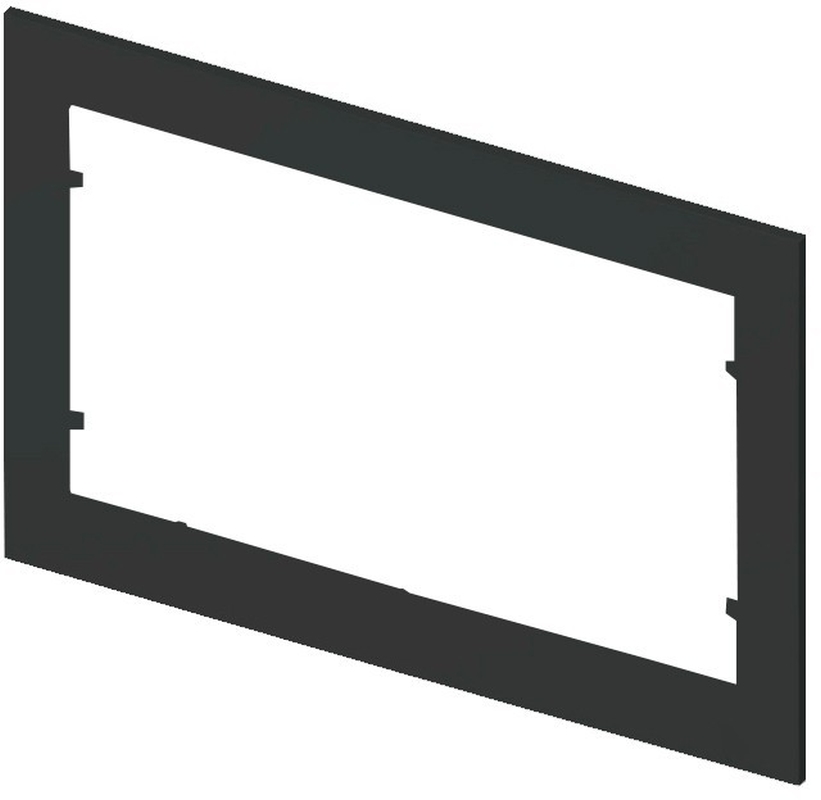 Tece Now Knopfmontagerahmen für Toilette schwarz 9240415