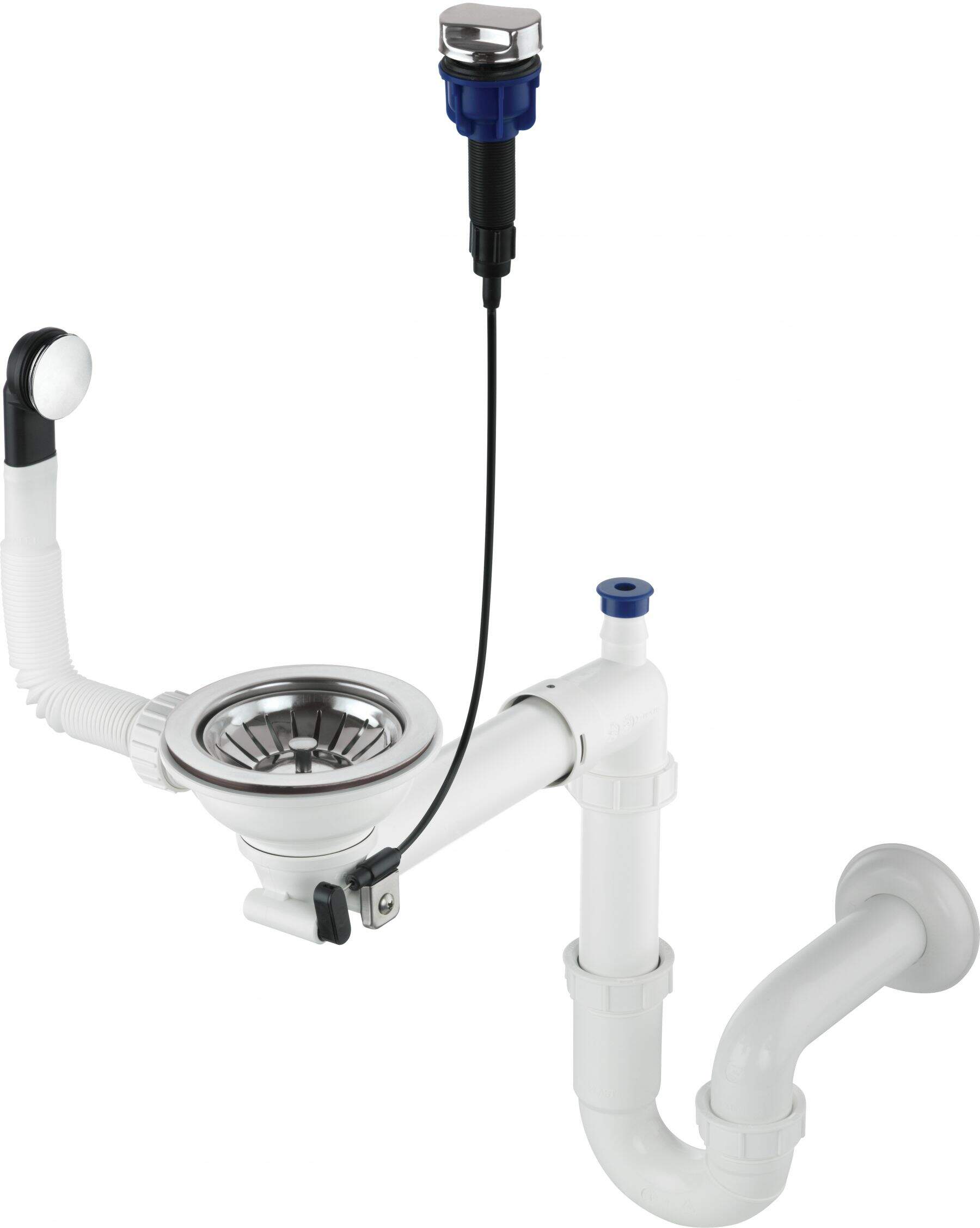 Deante Space Saver Siphon für Granitspülen ZXY_9972