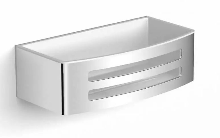 Stella Badezimmerkorb stahl-weiß 16.037