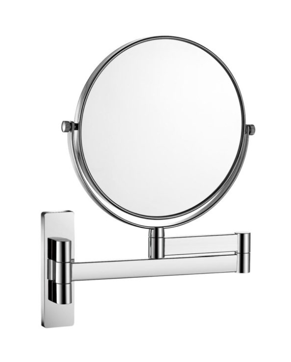 Stella Kosmetikspiegel 31.5x24 cm rund chrom 22.01330