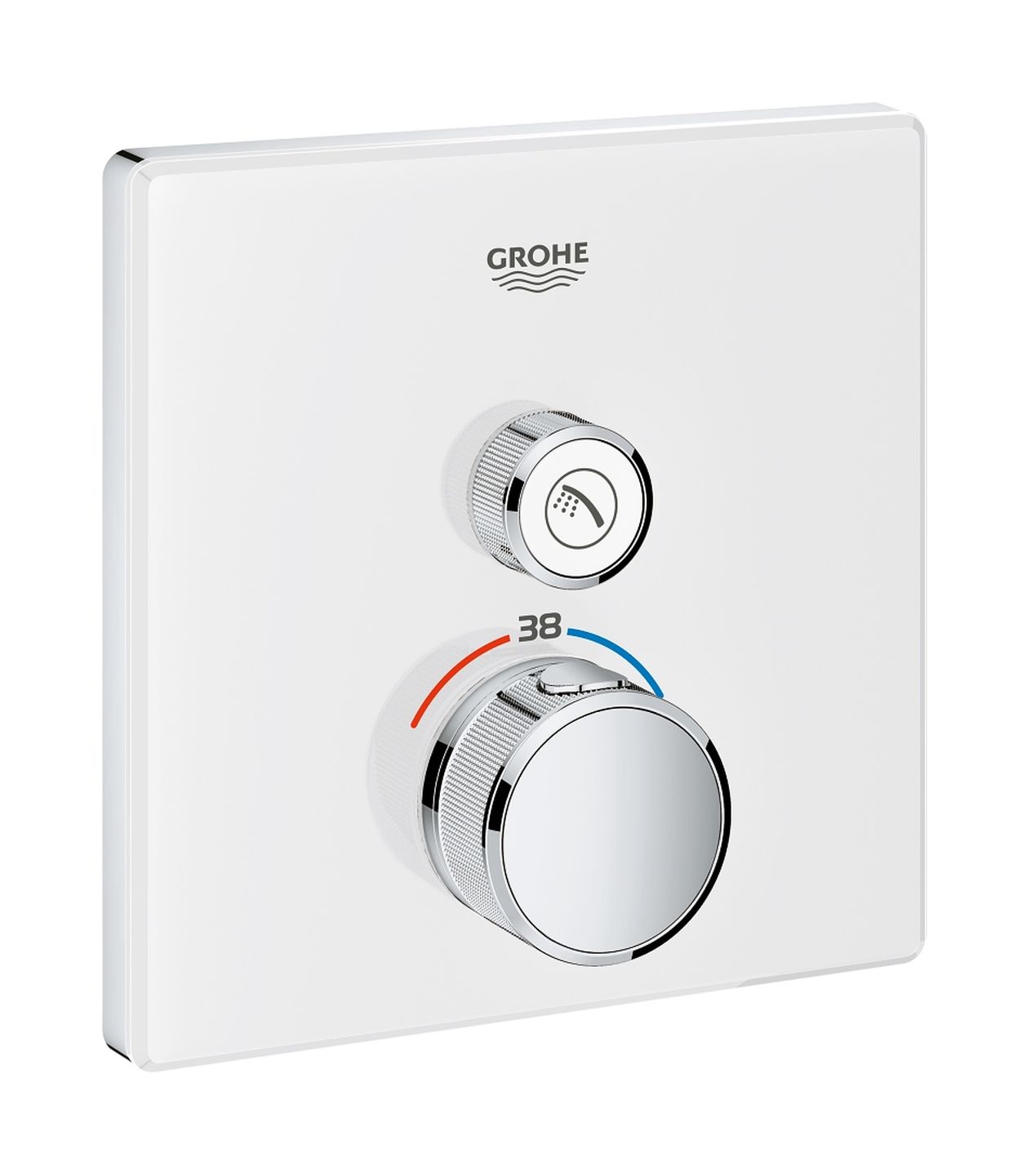 Grohe SmartControl Duschbatterie Unterputz mit Thermostat StarLight Chrome 29153LS0