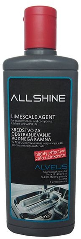 Alveus Allshine Reinigungsmittel für Stahlwaschbecken und Toiletten 250 ml 1083829