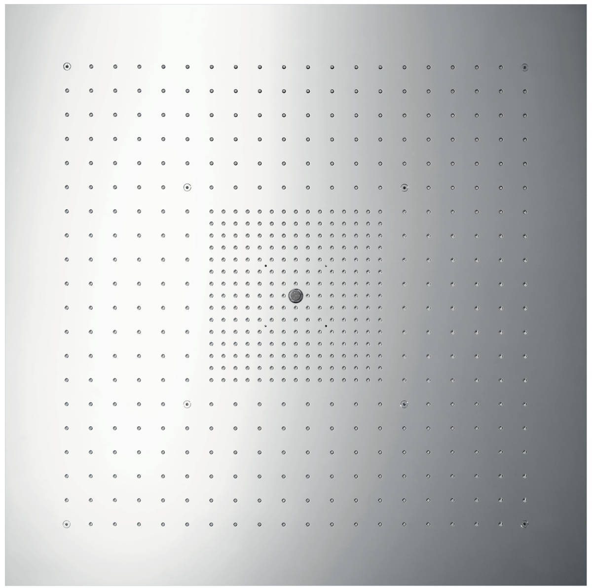Axor Starck Shower Collection Kopfbrause 97x97 cm quadratisch stahl 10621800