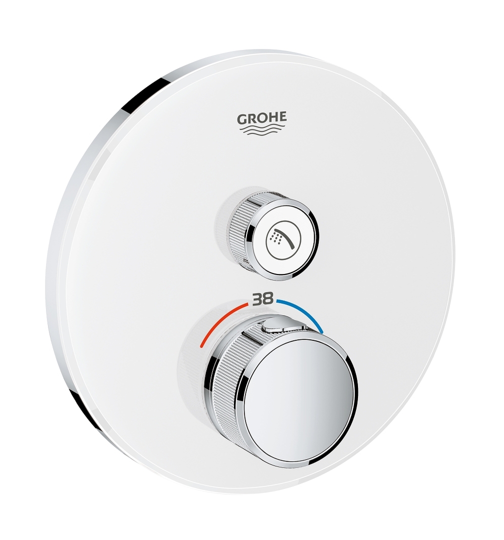Grohe Grohtherm SmartControl Duschbatterie Unterputz mit Thermostat StarLight Chrome 29150LS0