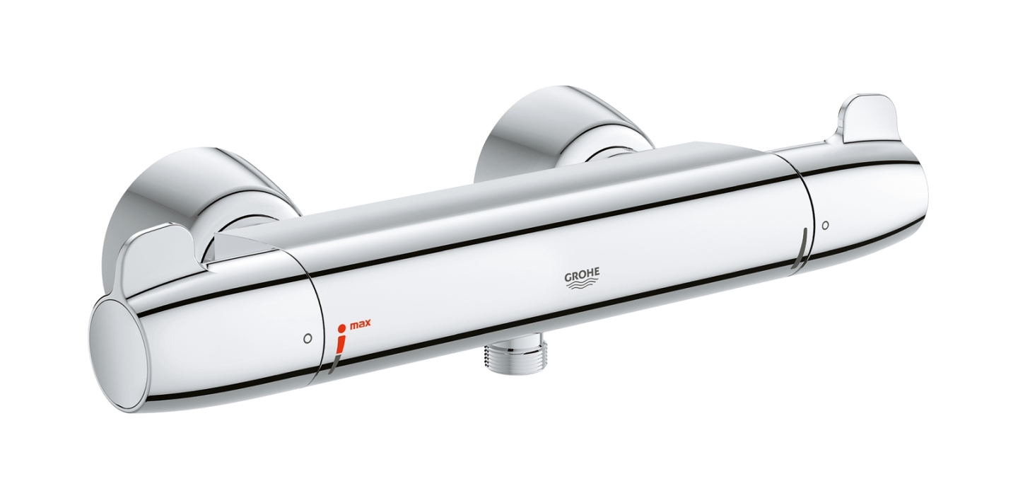 Grohe Grohtherm Special Duschbatterie Wandmontage mit Thermostat StarLight Chrome 34667000
