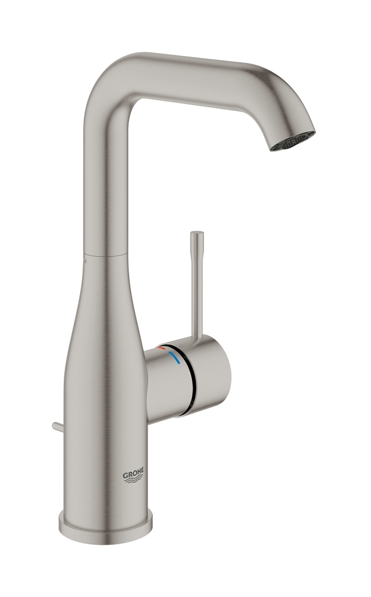 Grohe Essence Waschtischarmatur Stehend SuperSteel 32628DC1