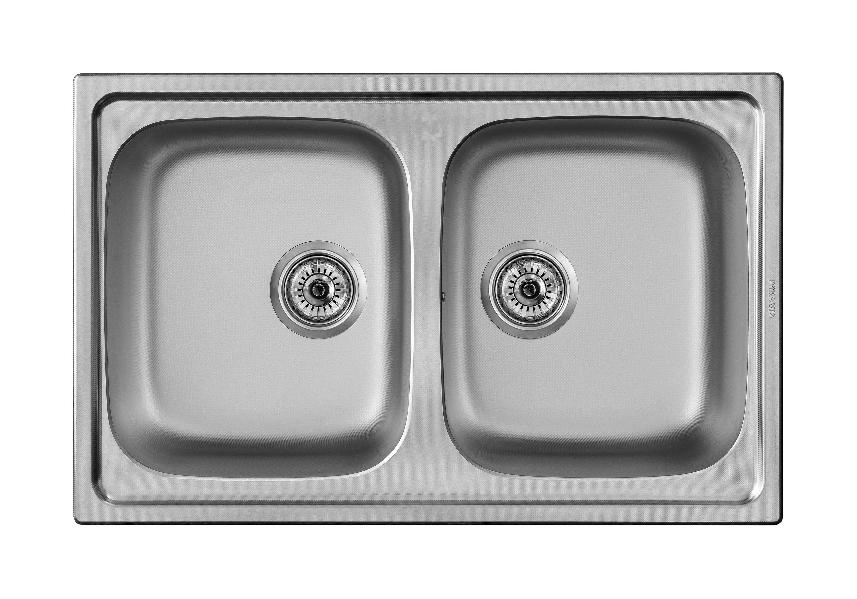 Pyramis Athena stahlspüle 79x50 cm 107165201