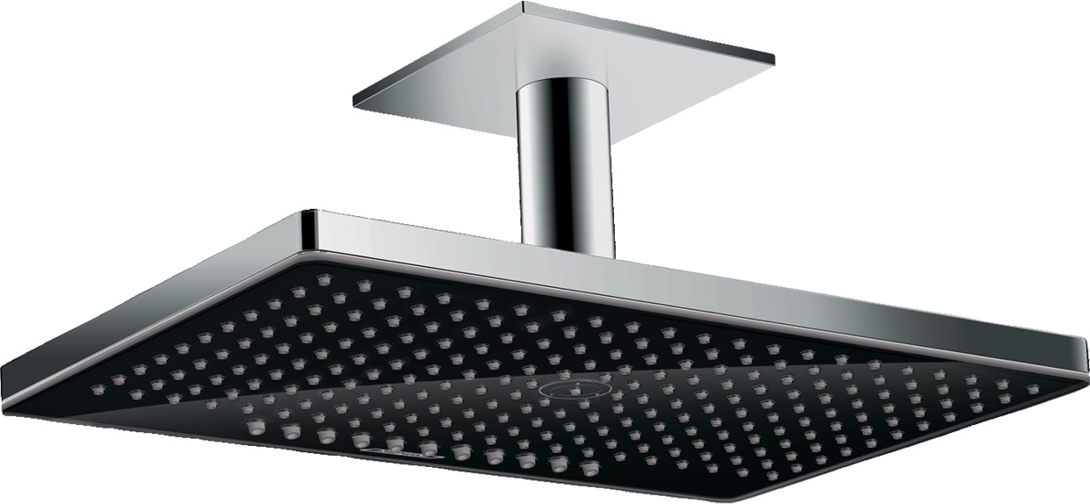Hansgrohe Rainmaker Select Kopfbrause 46.6x30 cm rechteckig chrom-schwarz 24004600