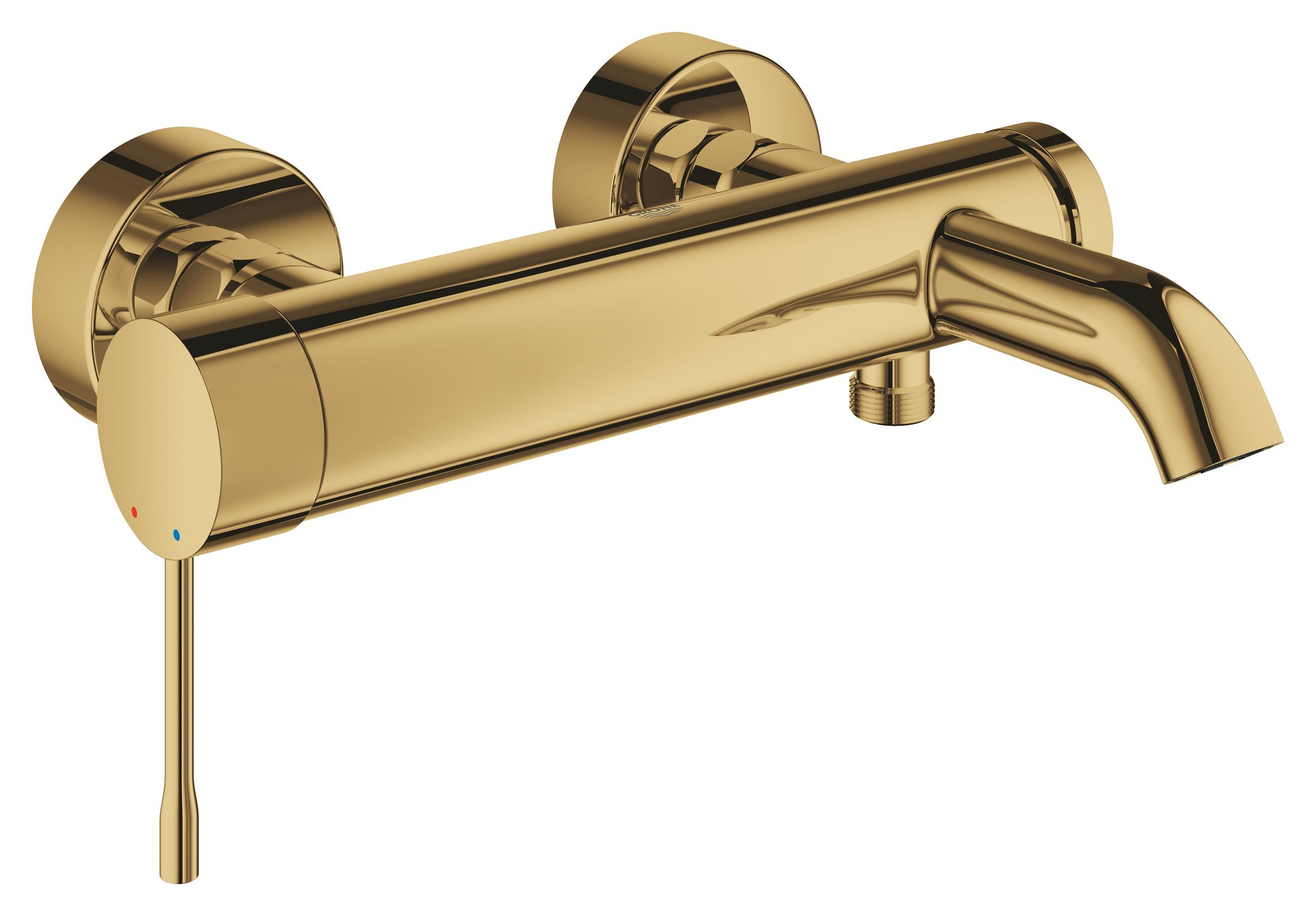 Grohe Essence Badewannen- und Duscharmatur Wandmontage gold 33624GL1