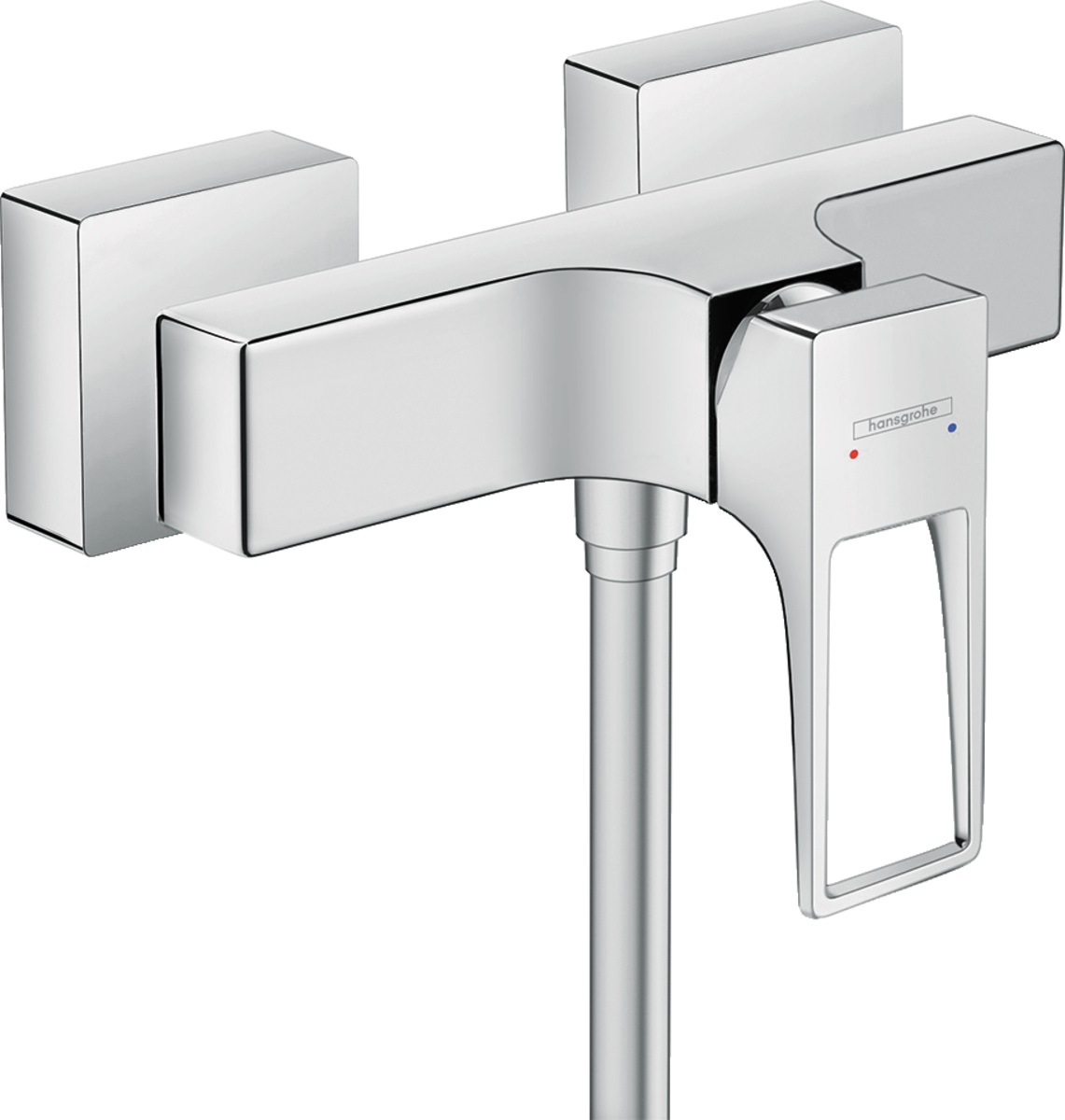 Hansgrohe Metropol Duschbatterie Wandmontage chrom 74560000