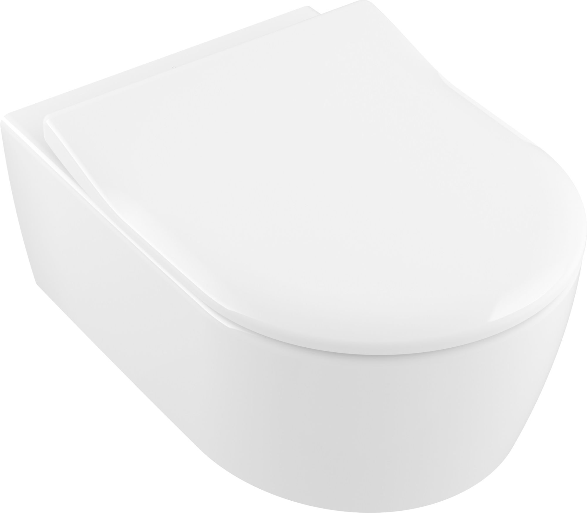 Villeroy & Boch Avento Kombi-Pack mit WC-Sitz hängend Spülrandlos weiß 5656RS01
