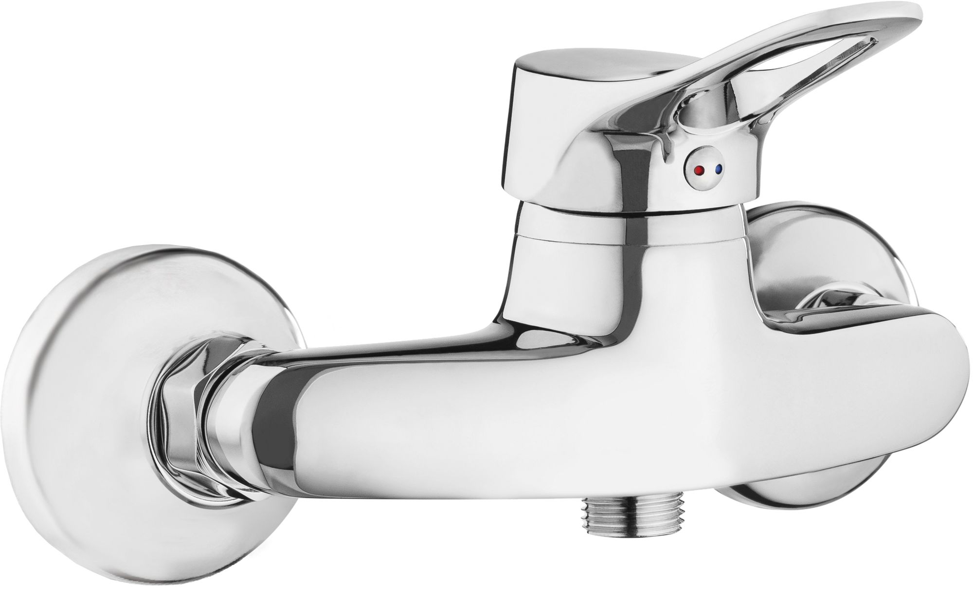 Deante Neo Vero Duschbatterie Wandmontage chrom BOW_040M