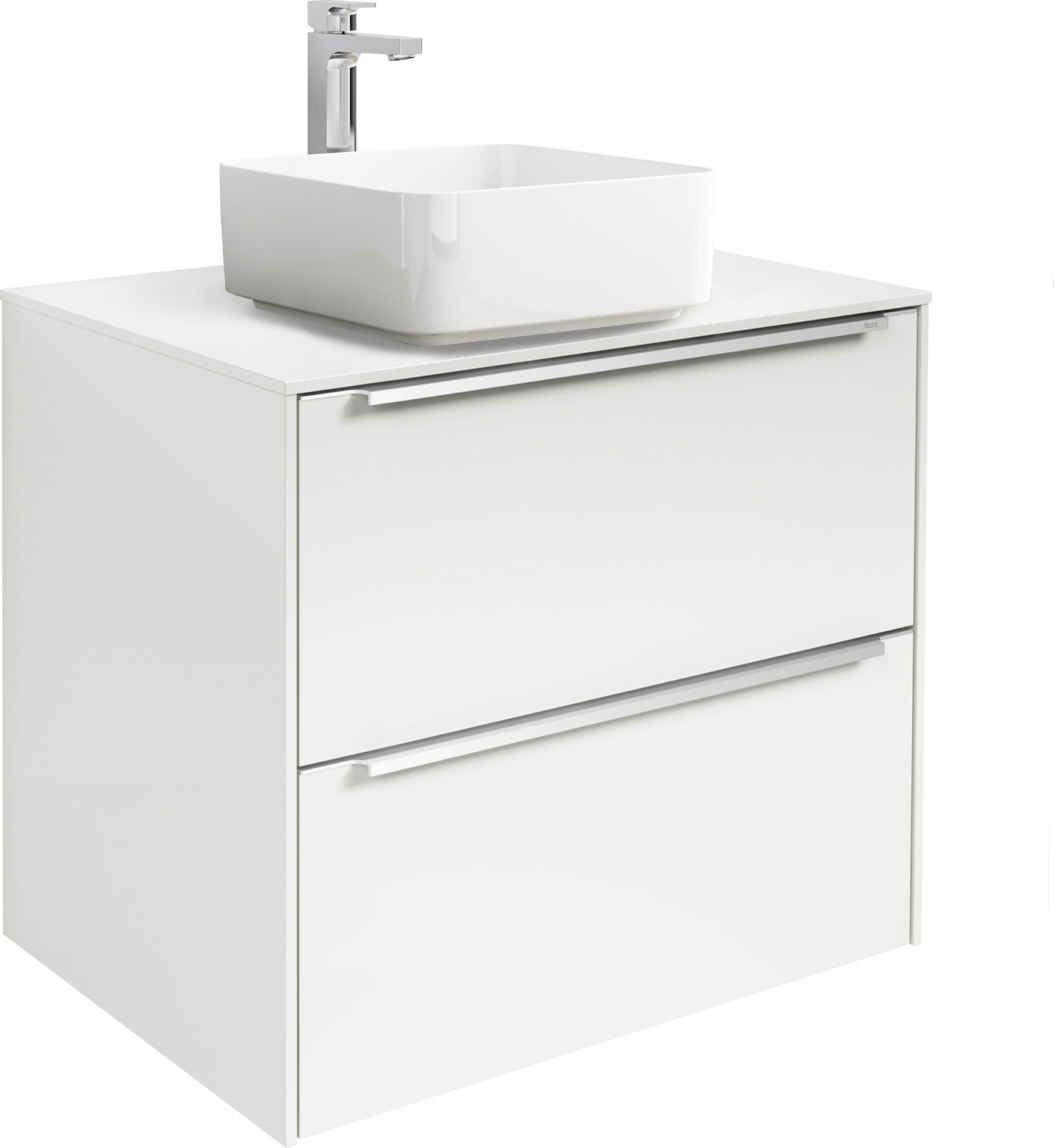 Roca Inspira Kabinett 60x49.8x55.4 cm Unterschrank hängend weiß A851079806