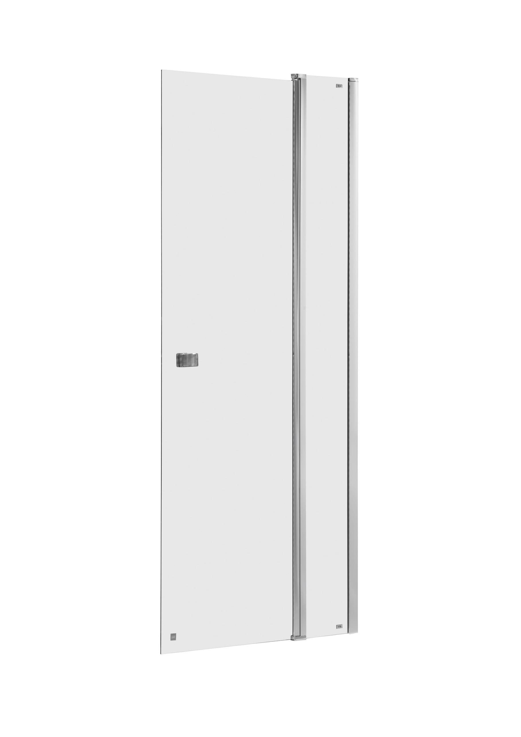 Roca Capital Duschtüren 90 cm aufklappbar chrom Glanz/durchsichtiges Glas AM4609012M