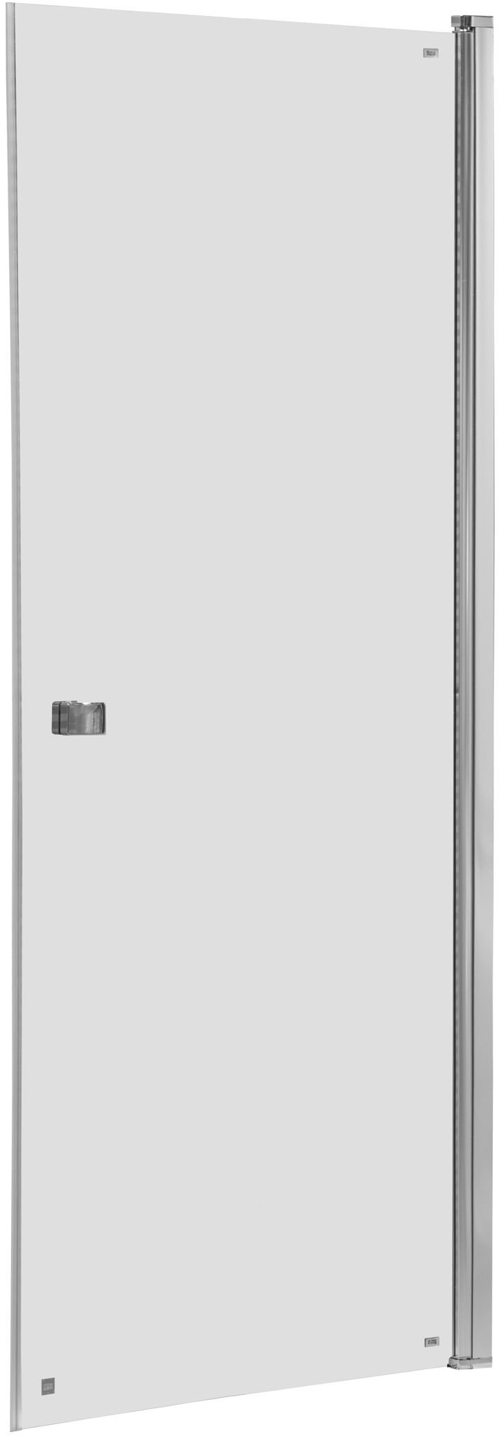 Roca Capital Duschtüren 90 cm aufklappbar chrom Glanz/durchsichtiges Glas AM4709012M