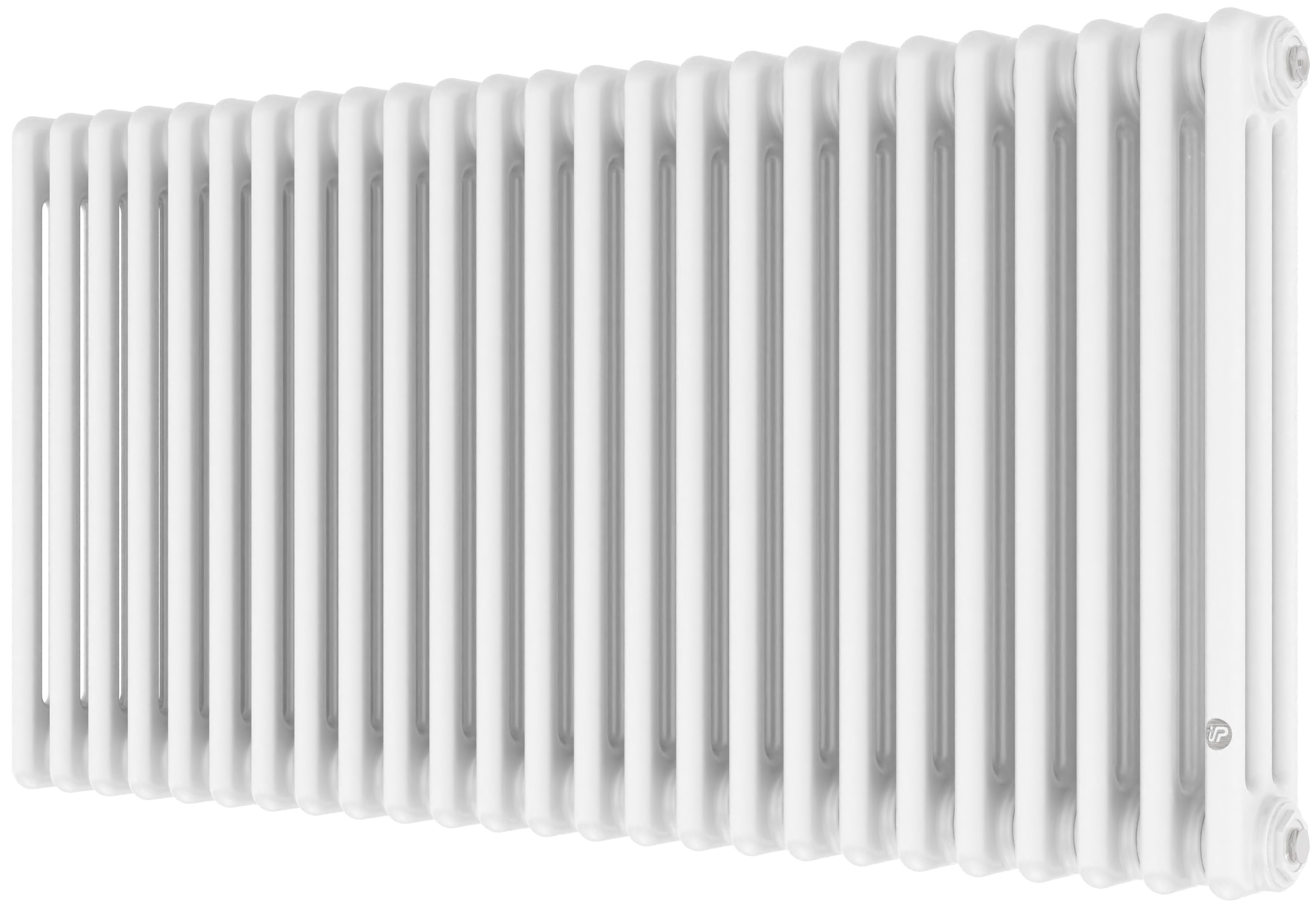 Instal Projekt Tubus 3 Raumheizkörper 57x114.5 cm podłączenie unter weiß TUB3-050/25V