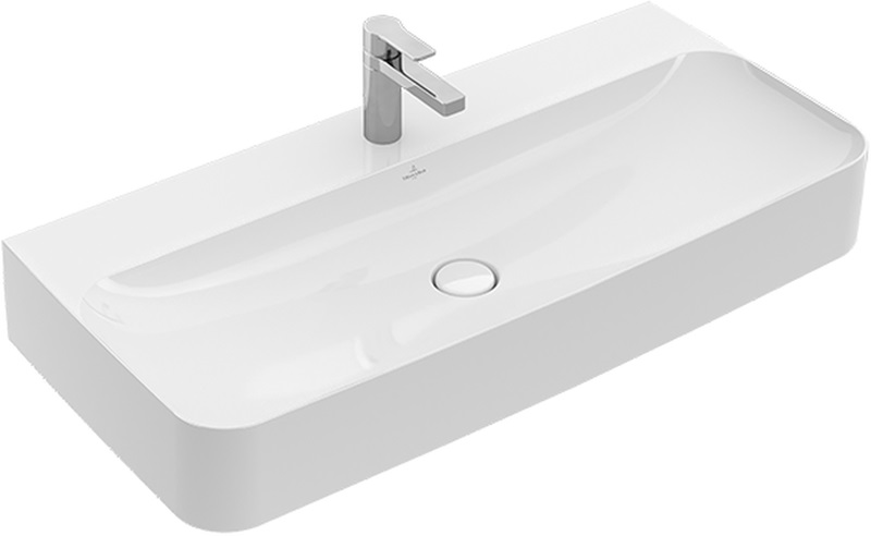Villeroy & Boch Finion Waschbecken 100x47 cm rechteckig Klassisch weiß 4168A2R1