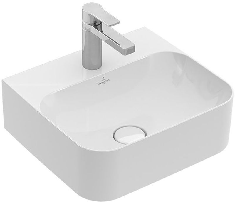 Villeroy & Boch Finion Waschbecken 43x39 cm rechteckig Klassisch weiß 436443R1