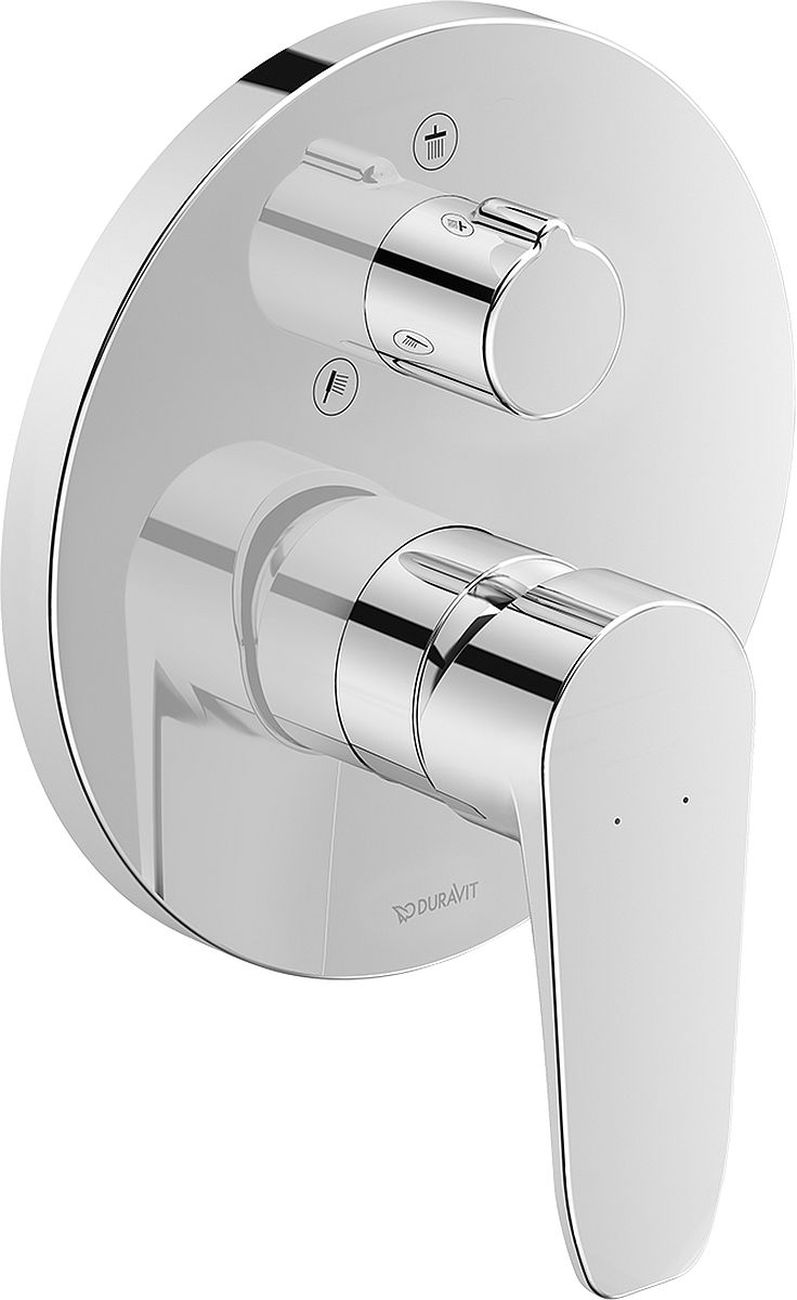 Duravit B.1 Badewannen- und Duscharmatur Unterputz chrom B14210012010