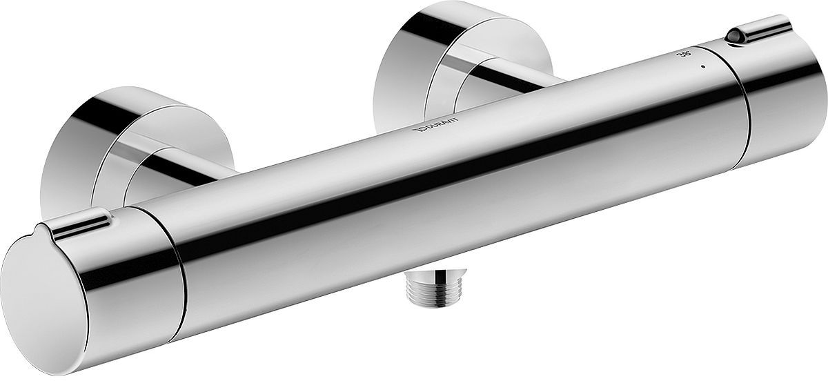 Duravit C.1 duschbatterie Wand mit Thermostat chrom C14220000010