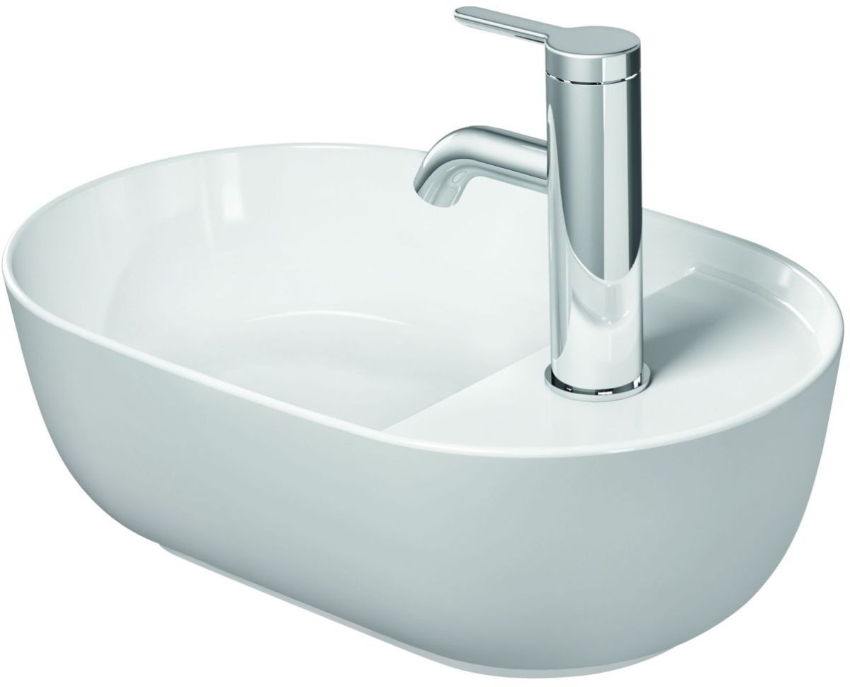 Duravit Luv Waschbecken 42x27 cm oval Aufsatzwaschbecken weiß 0381420000