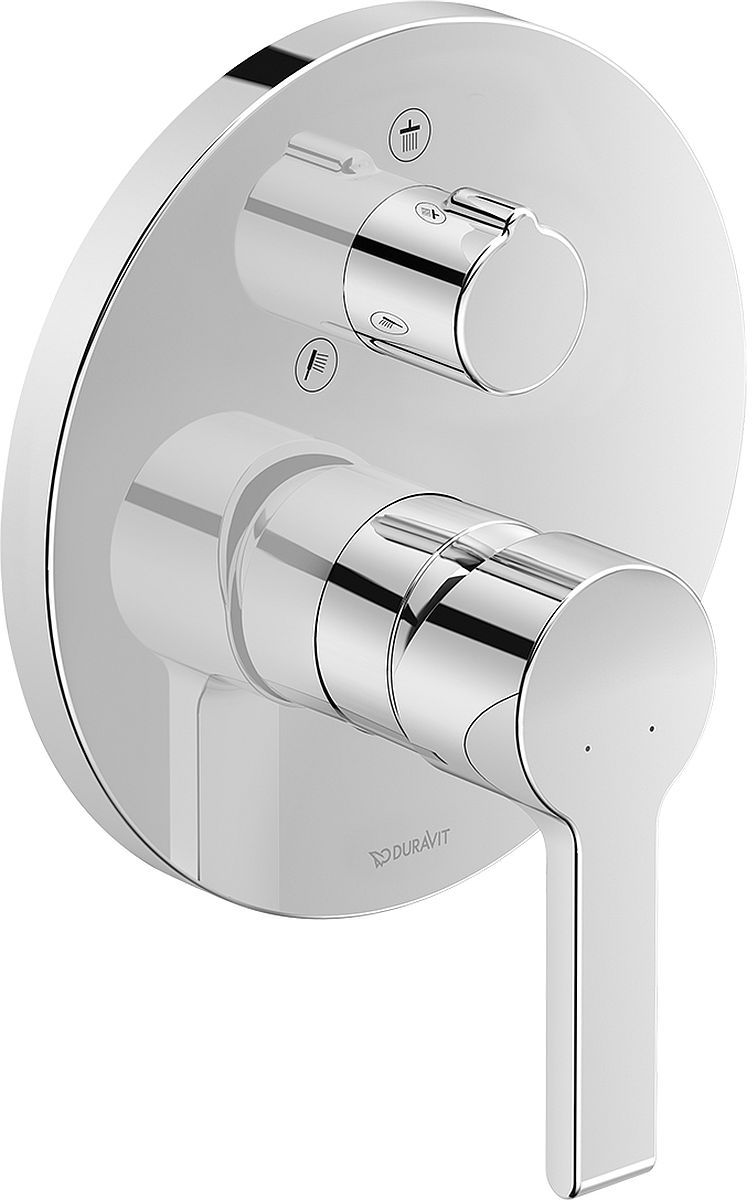 Duravit B.2 Badewannen- und Duscharmatur Unterputz chrom B24210012010