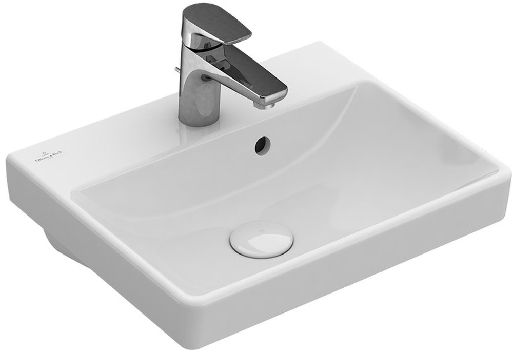 Villeroy & Boch Avento Waschbecken 45x37 cm rechteckig Klassisch-Möbel weiß 73584501