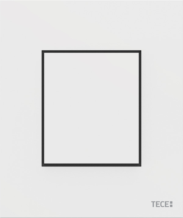 Tece Now Betätigungsplatte für Urinal weiß 9242400