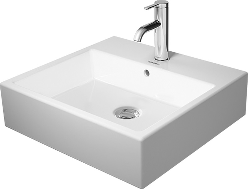 Duravit Vero Air Waschbecken 50x47 cm rechteckig Aufsatzwaschbecken weiß 2352500000