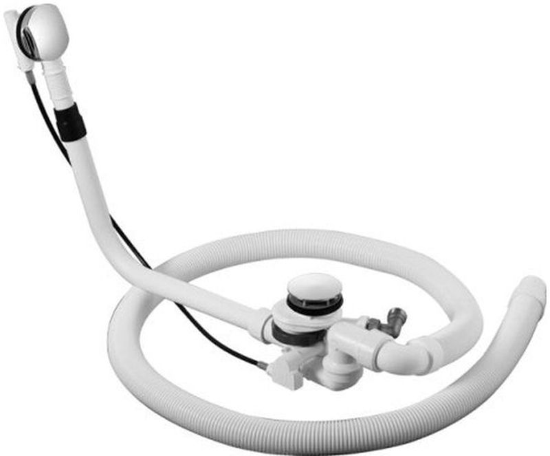 Duravit Quadroval Badewannensiphon chrom 791228000001000