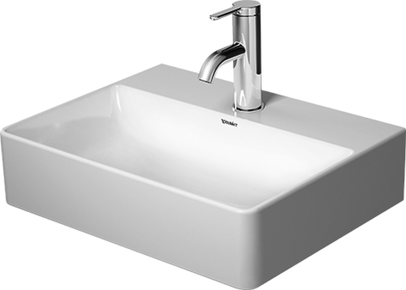 Duravit DuraSquare Waschbecken 45x35 cm rechteckig Klassisch-Möbel weiß 0732450079