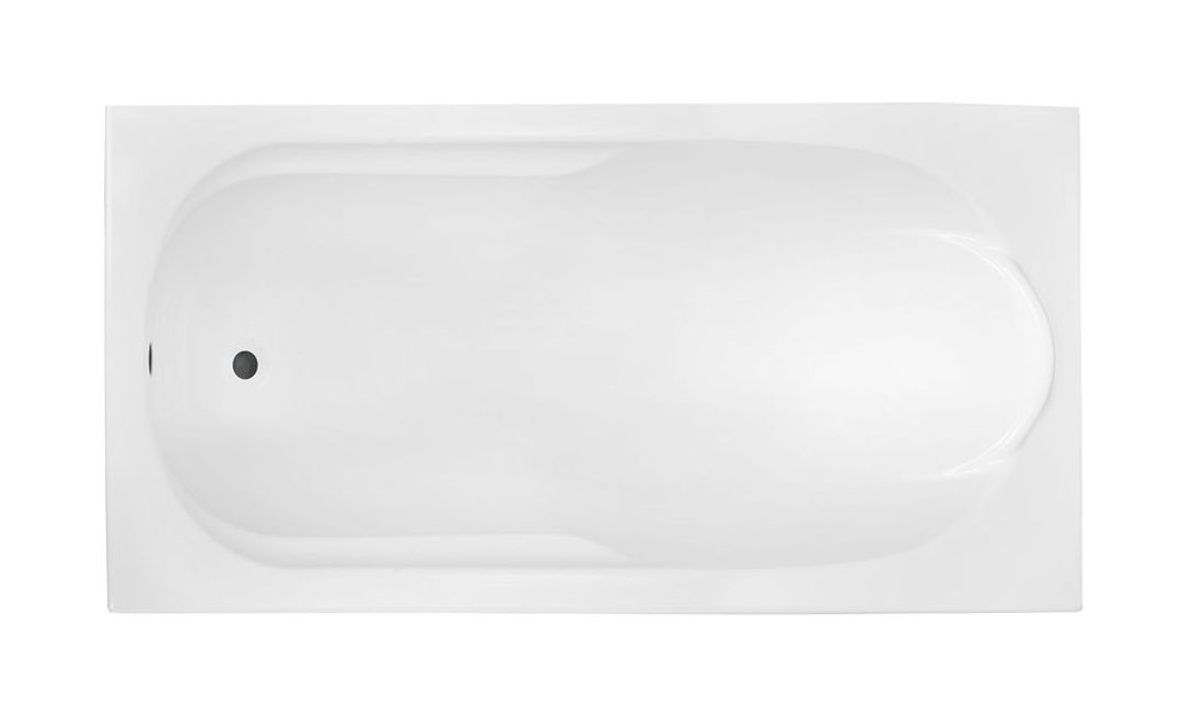 Besco Bona Rechteckige Badewanne 169.5x70 cm weiß #WAB-170-PK